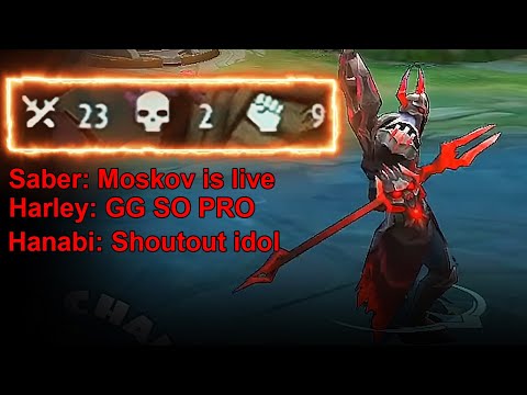 MOSKOV CORE GAMEPLAY! ENEMY KNEW WHO I AM SO I SHOWED THEM NO MERCY! - MLBB