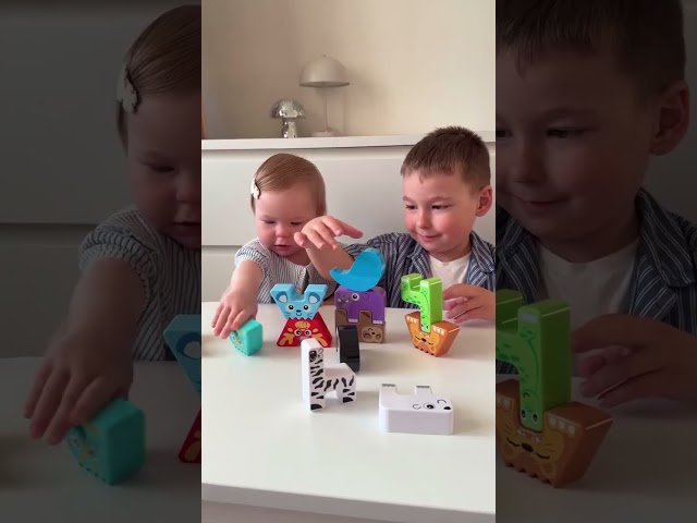 Обучающий игровой набор Kiddi Smart &ndash; Зверушки-пазлики