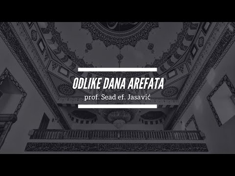 Sead ef. Jasavić - Odlike dana Arefata