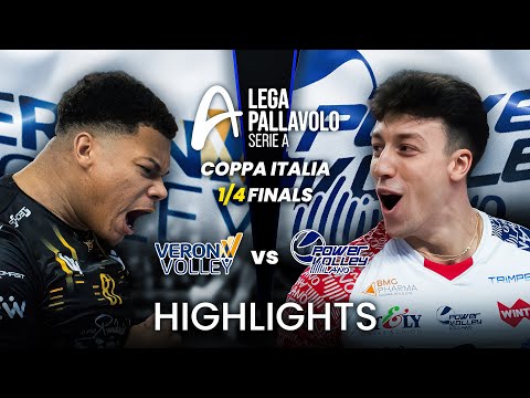 Verona vs Milano | Highlights | Coppa Italia SuperLega 2026