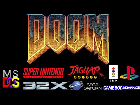 DOOM - DOS vs SNES vs 32x vs Jaguar vs 3DO vs PS1 vs Saturn vs GBA