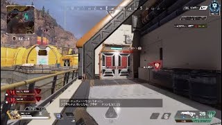 Apexlegendsスプリット1ダイヤ到達記念クリップ