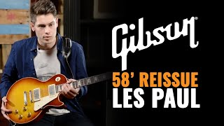 Gibson '58 Reissue Les Paul VOS Iced Tea Burst | Guitar Demo