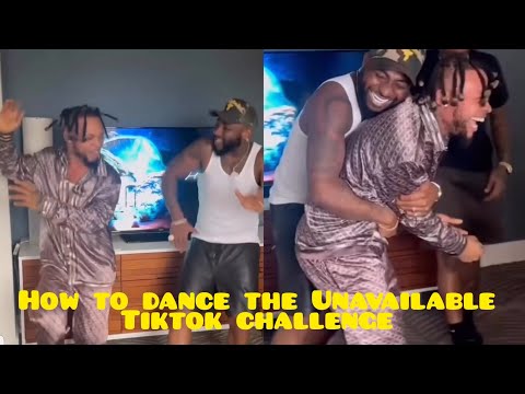 Pocolee x Davido Unavailable dance challenge tiktok #funny #tiktok #tiktokvideo #afrobeat