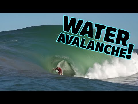 Avalanche: Strong swell wakes up one of the most challenging slabs in the world