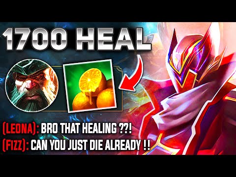 I Got A 1700 Health Heal While Playing Full AP Gangplank...