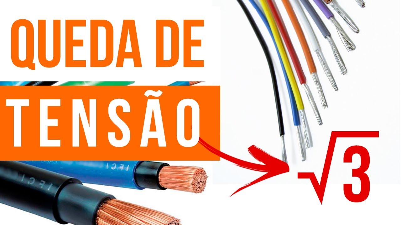 Dimensionamento de condutores [QUEDA DE TENSÃO]  em circuito trifásicos