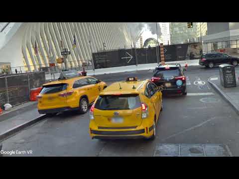 Google Earth VR  experience in New York City
