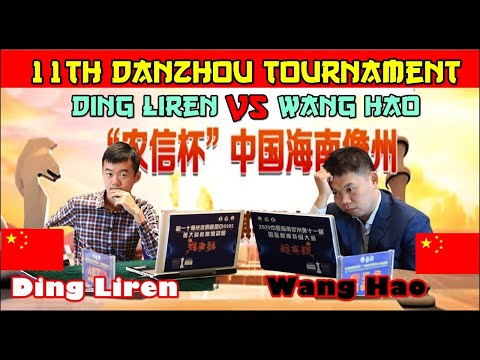 Ding Liren Tricks His Compatriot Wang Hao By Simply Sacrificing A knight/11Th Danzhou Tournament R3.