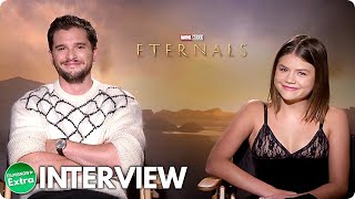 ETERNALS | Kit Harington & Lia McHugh Official Interview video