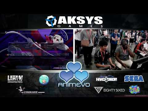 AnimEVO 2019 - UNIST "NA/EU VS JP" Exhibitions - Juushichi (Akatsuki) VS Nekomiko (Vatista)