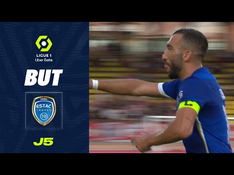 But Florian TARDIEU (22' pen - ESTAC) AS MONACO - ESTAC TROYES (2-4) 22/23