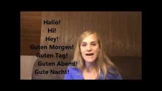Aprender alemán - Saludos - A1