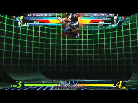 UMvC3 - Vindication - 1ATKlLXG Infrit vs HGG Mikey Mike