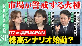 【G7 vs 高市JAPAN】株高シナリオ始動？市場が警戒する日本経済の火種は？【永濱利廣&馬渕磨理子&森本智子&ReHacQ】