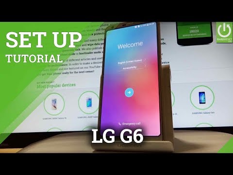 How to Set Up LG G6 H870 - Initialization Process / LG Activation