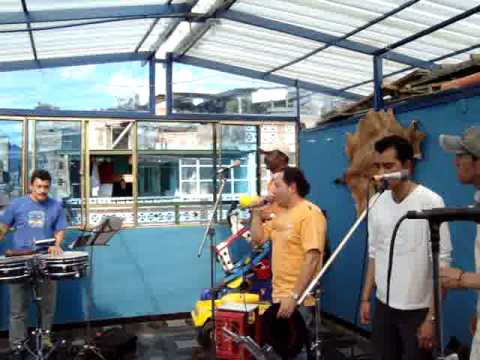 Johnny Rojas Ensayo en Colombia Adicto a ti - Orquesta Congas