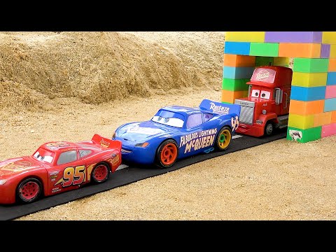 The cars transform when passing through the magic gate | Funny stories about toy cars | BIBO TOYS