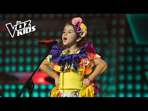 Ellie canta El Pescador - Audiciones a ciegas | La Voz Kids Colombia 2018