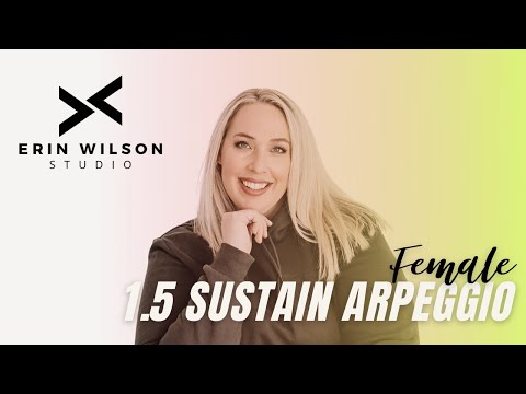 Advanced 1.5 Octave Sustain Arpeggio | Vocal Warm-Up for High Pitched Singers