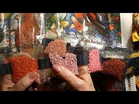 Review of the ColorfulDIY Store-Pre-Stamped Cross Stitch Kit & Diamond Painting 1/4/23