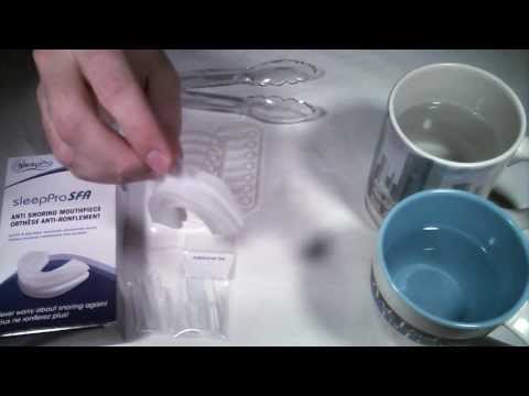 SleepPro Contour mouthpiece review for snoring