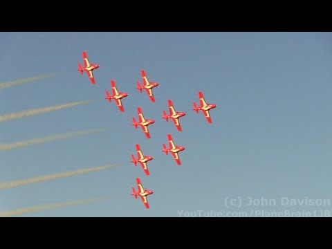 2017 Airshow London (Twilight Show) - RCAF Snowbirds