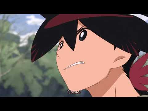 Katanagatari: First Fight - Shichika Yasuri vs Kōmori Maniwa [4K AI Upscaled]