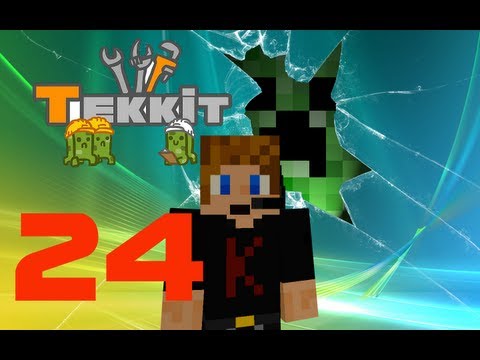 Minecraft Tekkit Let's Play (Season 4) - Part 24: Trapped in the Nether