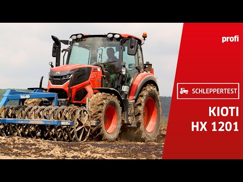 Kräftiger Koreaner im Schleppertest! | Kioti HX 1201