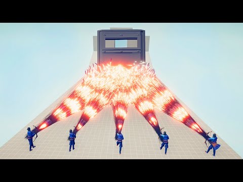 5x GODS vs DEFLECT SHIELD GOD | TABS Totally Accurate Battle Simulator Gameplay