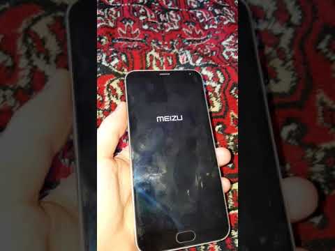 Meizu MX5 сброс настроек hard reset зависает висит