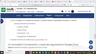 Writer Exercise Memory Levels TICO.1.B.1.4 Primary and secondary memory TIC1BACH IES Monterroso