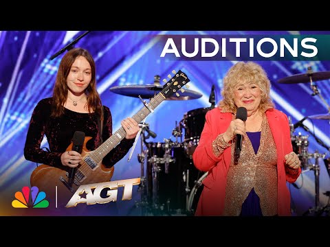 Simon Cowell Interrupts Gina Bellina’s Audition, Then Hands The Mic To Her Granddaughter! | AGT 2025