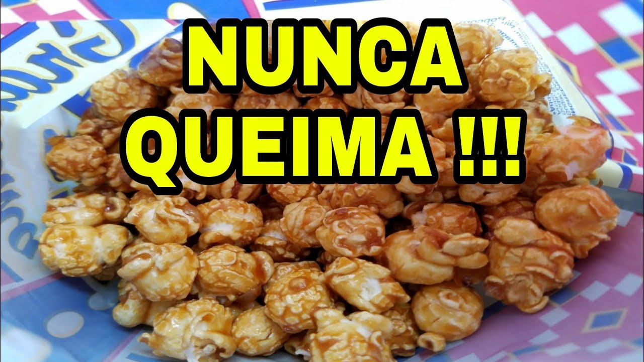 COMO FAZER PIPOCA DOCE