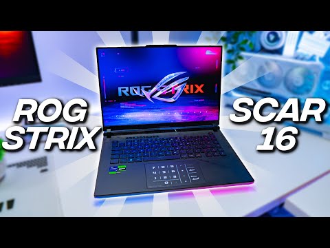 This Gaming Laptop is CRAZY! - 2023 ROG Strix Scar 16 RTX 40 Series Laptop Review