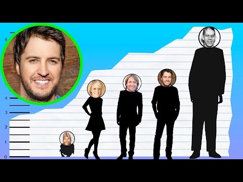Luke Bryan Height