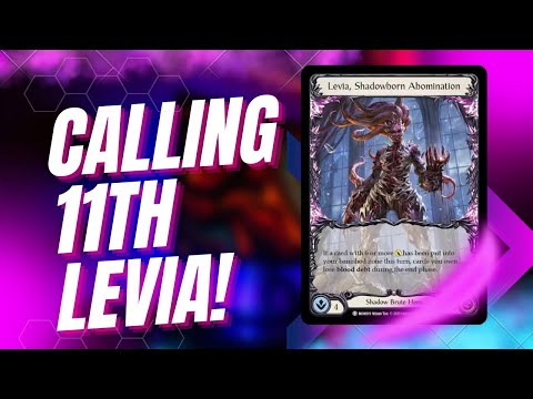 11th Place FABTCG Calling Levia Shadowborn Abomination Deck list and rundown! The BEST Brute Deck??