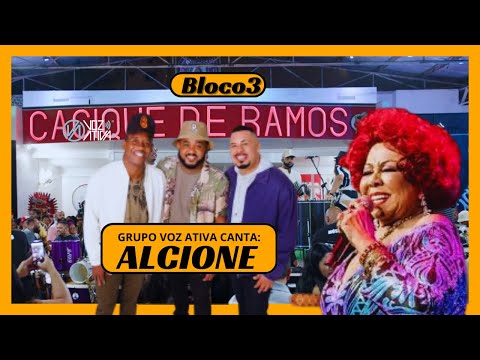 Grupo Voz ativa Canta ALCIONE - Roda de samba do Cacique de Ramos - Pagode ao vivo Rio de janeiro