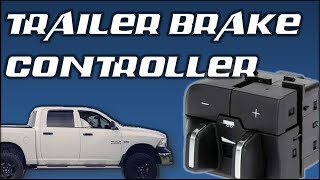 Ram 1500 Trailer Brake Controller Install and ECU Programming