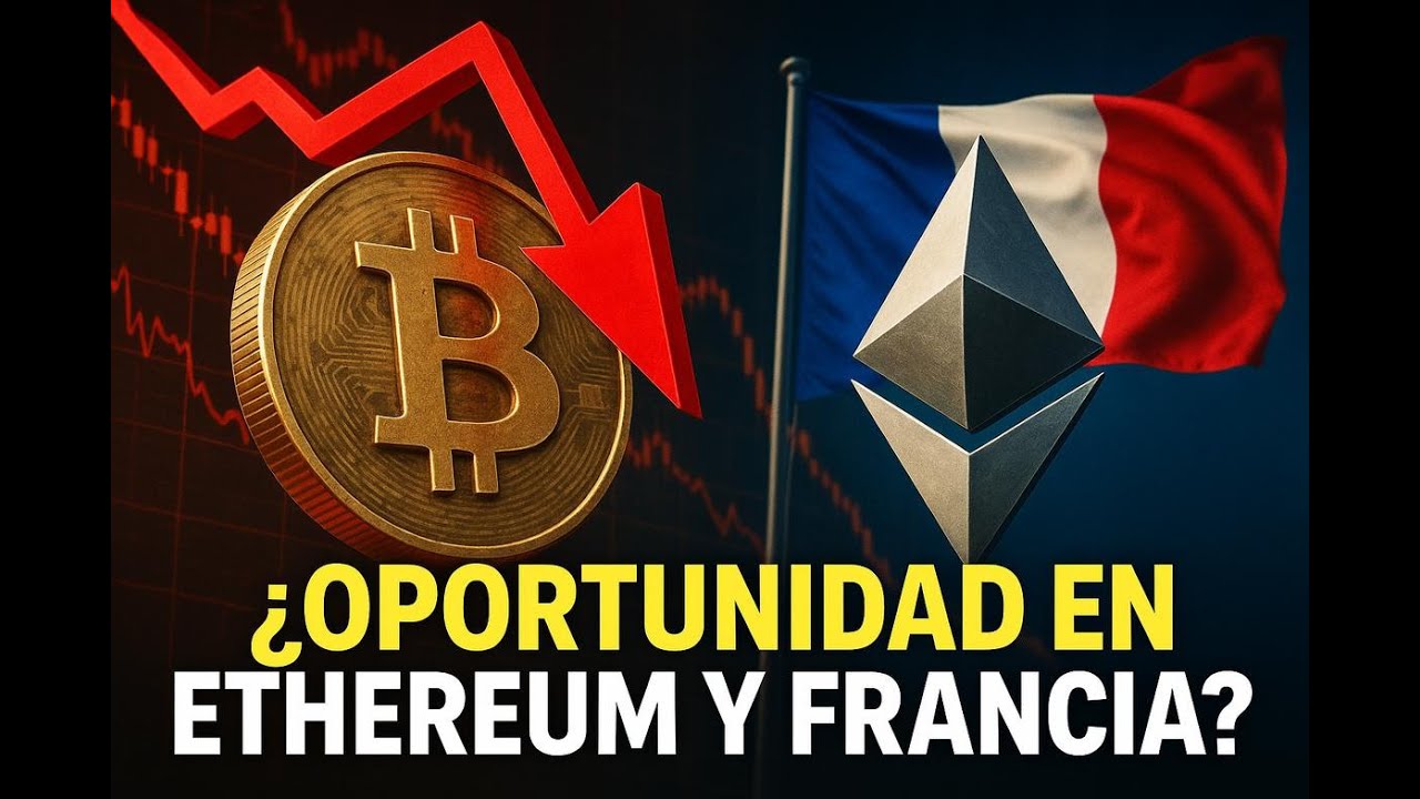 ¡Bitcoin SE HUNDE! ¿Oportunidad ÚNICA en Ethereum y FRANCIA? ¡Atención inversores!