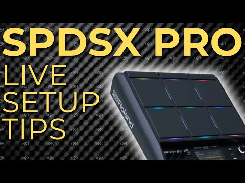 How to set up Backing Tracks in the SPDSX Pro