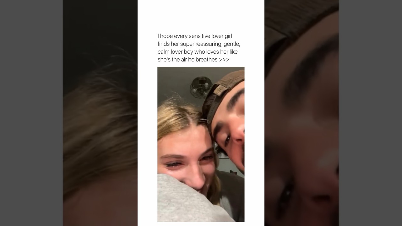 모든 여자에게는 이렇게 다정하고 안심시켜 주는 남자친구가 필요해요! 🥹🩷 #안심 #내남자