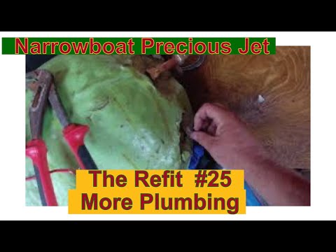 Narrowboat Refit #25 #NarrowboatFitOut Narrowboat Plumbing finally leak free