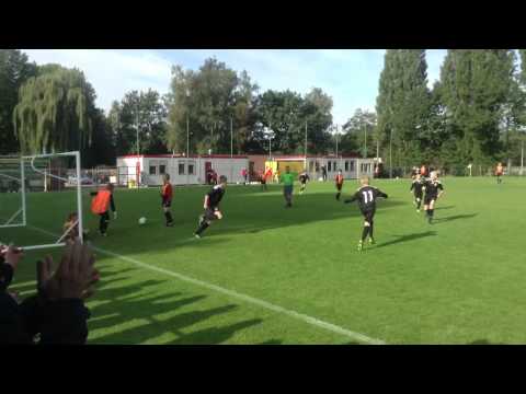 - U12 Lierse-KV Mechelen 5-1 - schone goal -