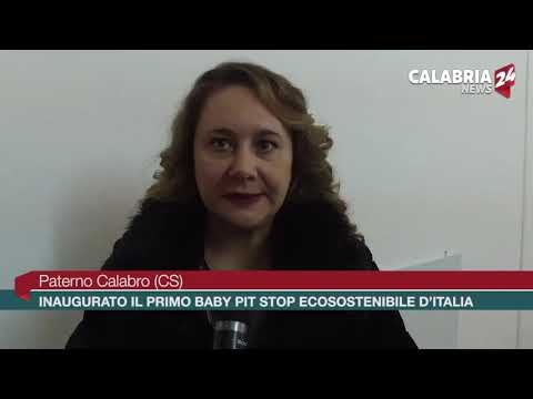 Paterno Calabro (CS): Inaugurato il primo baby pit stop ecosostenibile d'Italia