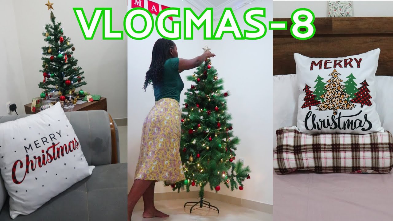Decorating The Apartment For Christmas | VLOGMAS 8