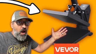 DIY T-Shirts Using VEVOR Heat Press & Vinyl Cutter – Easy Beginner Guide!