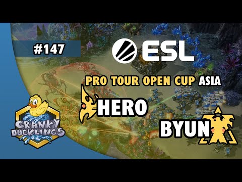 herO vs ByuN - PvT | ESL Open Cup #147 Asia | Weekly EPT StarCraft 2 Tournament
