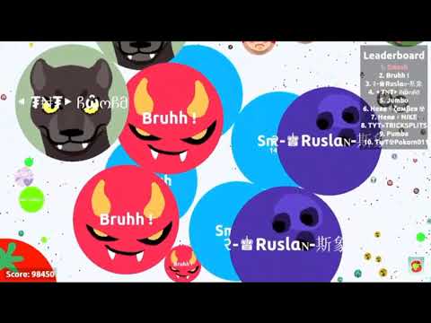 SMASH agar.io 107000 score